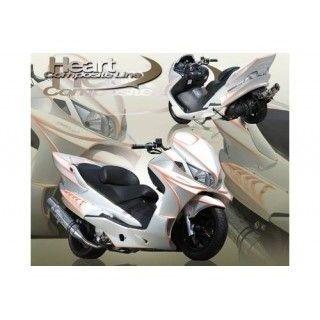 才谷屋ファクトリー スカイウェイブ250 リアスポイラー カラー 未塗装