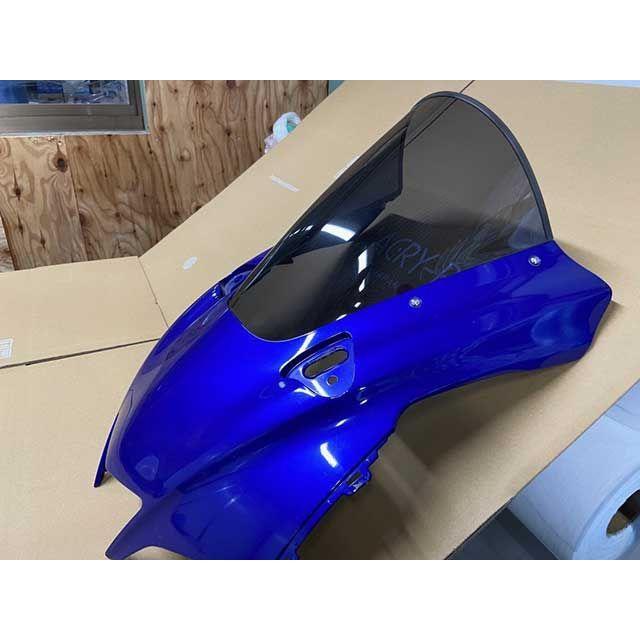アクリポイント レーシングスクリーン スモーク　YZF-R1 20- アクリポイント YZF-R1 スクリーン（スモーク） ACRY-Point