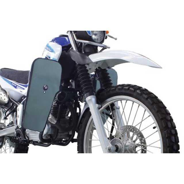 SP武川 SEROW250 レッグバンパー＆シールドキット（グレー） SP TAKEGAWAの画像