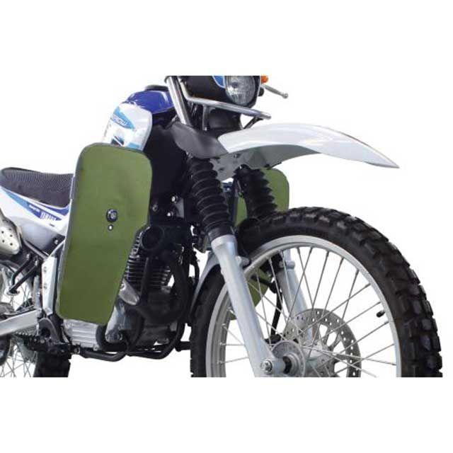 SP武川 SEROW250 レッグバンパー＆シールドキット（グリーン） SP TAKEGAWAの画像