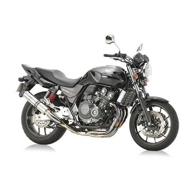 アールズギア CB400SB CB400SF ワイバンクラシックR シングル（チタンポリッシュ） R’s GEARの画像