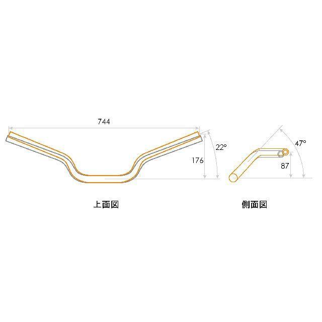 エフェックス XSR700 イージーフィットバーPlus Taper（ゴールド） EFFEX