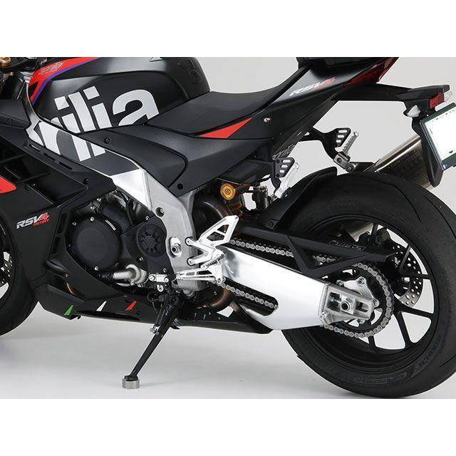 アエラ RSV4 Factory ライディングステップキット（ポリッシュ） AELLA
