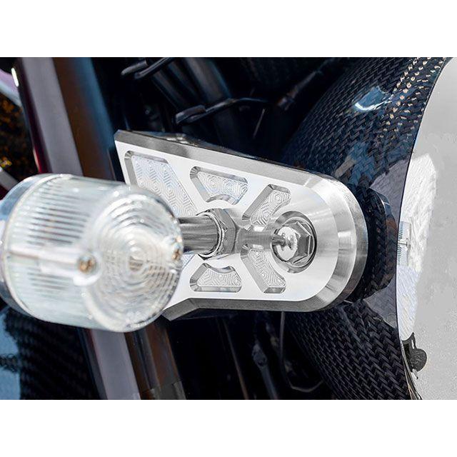 z900rs 用アーキハニカムライトステーカバー 社外ウインカー用 ARCHI アーキ Z900RS ハニカムライトステーカバー（汎用ウインカー対応