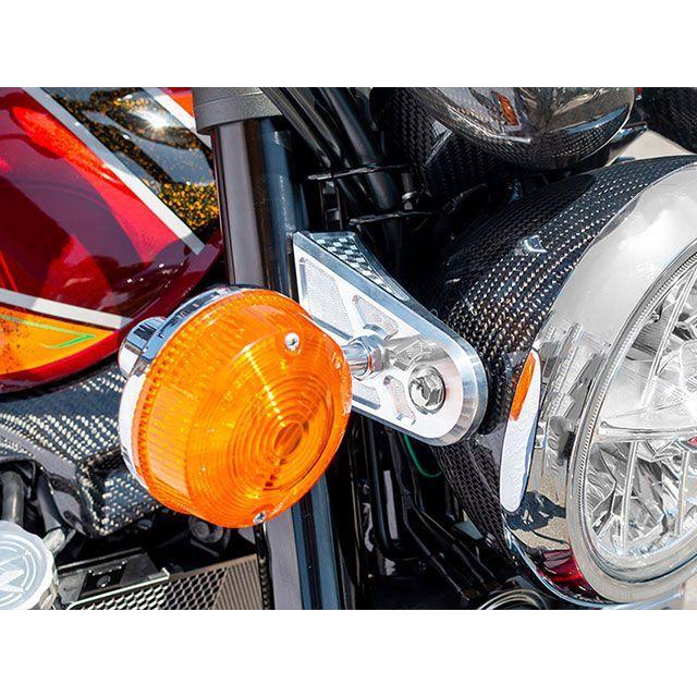 z900rs 用アーキハニカムライトステーカバー 社外ウインカー用 ARCHI アーキ Z900RS ハニカムライトステーカバー（汎用ウインカー対応