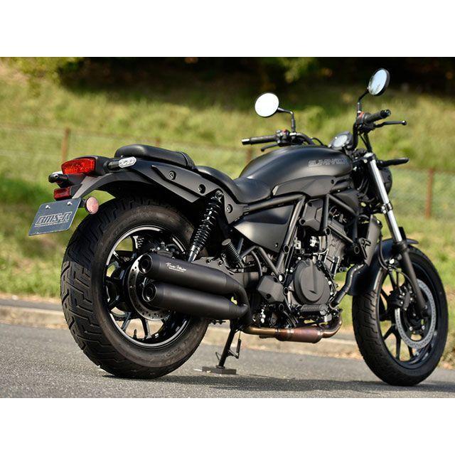 BMS エリミネーター400/SE パワーヘッダー W 政府認証（マットブラック） BMS RACING FACTORY