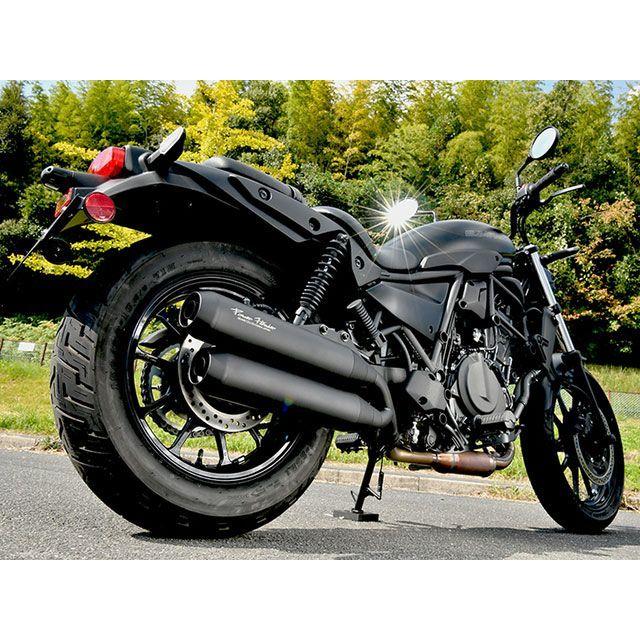 BMS エリミネーター400/SE パワーヘッダー W 政府認証（マットブラック） BMS RACING FACTORY