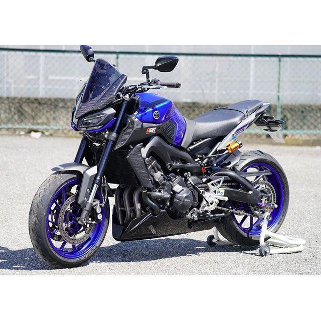 才谷屋ファクトリー MT-09/SP フロントバイザーカウル 仕様 黒ゲル