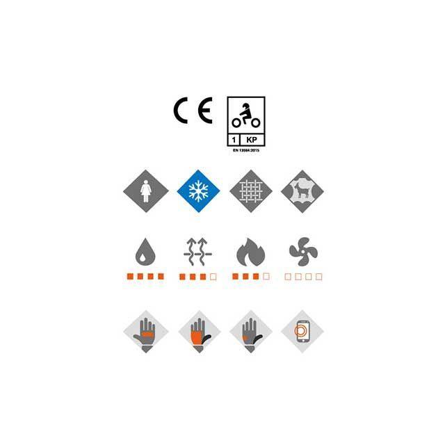 IXON ウインターグローブ PRO RUSSEL 2 L（ブラック/フーシャ） サイズ XS IXONの画像