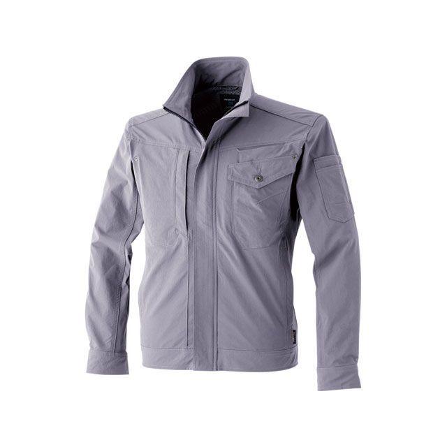 中国産業 DOG UR 8308-809 長袖ブルゾン（L灰） サイズ M chusan