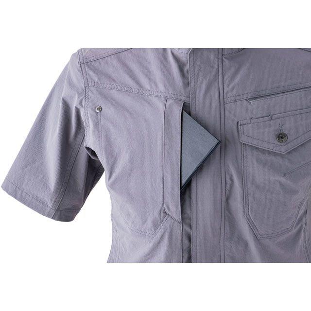 パンス　２体 中国産業 DOG UR 8307-809 半袖ブルゾン（L灰） サイズ M chusan