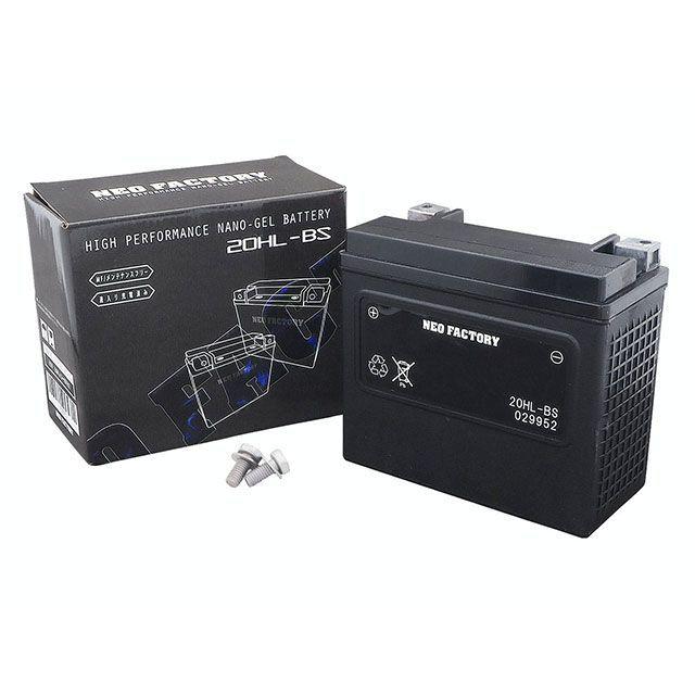 正規品／ネオファクトリー ハイパフォーマンスバッテリー 20HL-BS Neofactory バイク : 1387283-2718520 ...