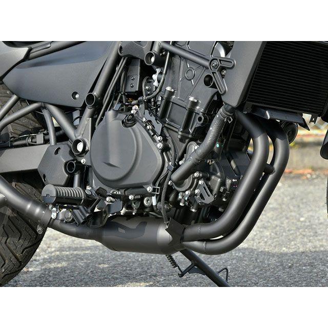 BMS-R BMS エリミネーター400/SE パワーヘッダーパイプ マットブラック