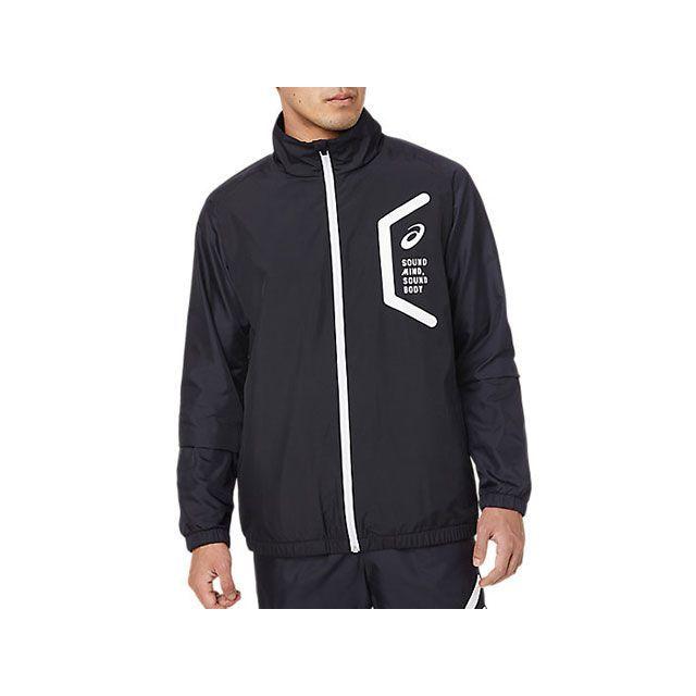 アシックス 2031E061 TEAM HEX WINDBREAKER JKT（パフォーマンスブラック） サイズ M ASICS ASICS（アシックス） 2031E061 TEAM HEX WINDBREAKER JKT