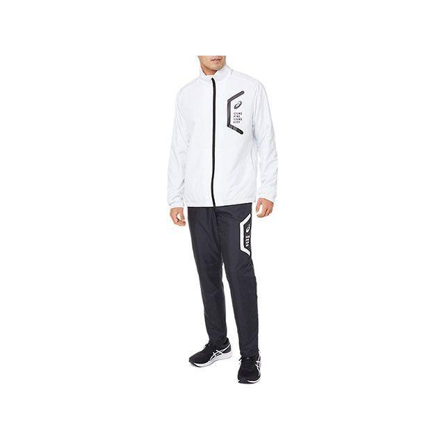 アシックス 2031E062 TEAM HEX WINDBREAKER PNT（パフォーマンスブラック） サイズ S ASICSの画像