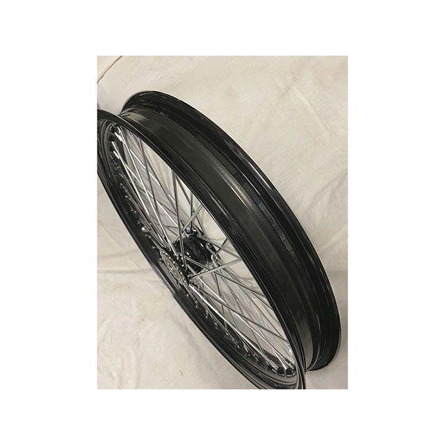 部品屋K&W 21×2.15J 21インチ フロントスプールハブホイールKIT