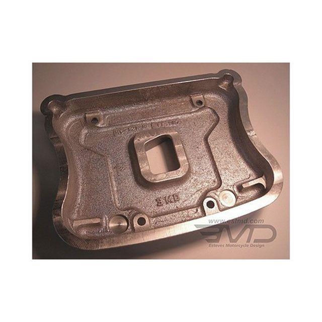 部品屋K&W スポーツスター EMD製 1989-2003 スポーツスター エボ用 Ribsters ロッカーボックスカバー（ロウ） K&W
