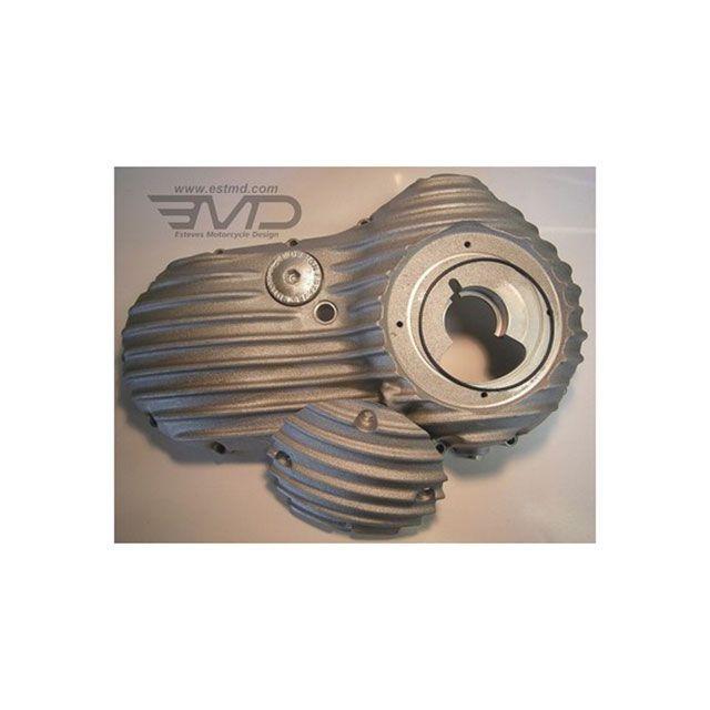 部品屋K&W スポーツスター EMD製 2004-UP スポーツスター用 Ribstersプライマリーカバー（ロウ） K&W_1