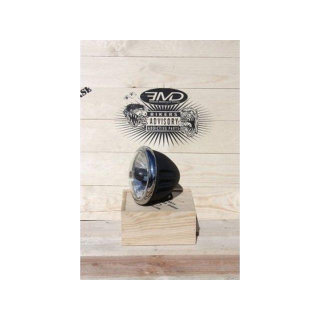 部品屋K&W スポーツスター EMD製 OEM 5-3/4インチ用 VituminC ヘッドライトカバー（ブラックカット） K&W 部品屋K&W スポーツスター EMD製 OEM 5-3/4インチ用 VituminA ヘッド