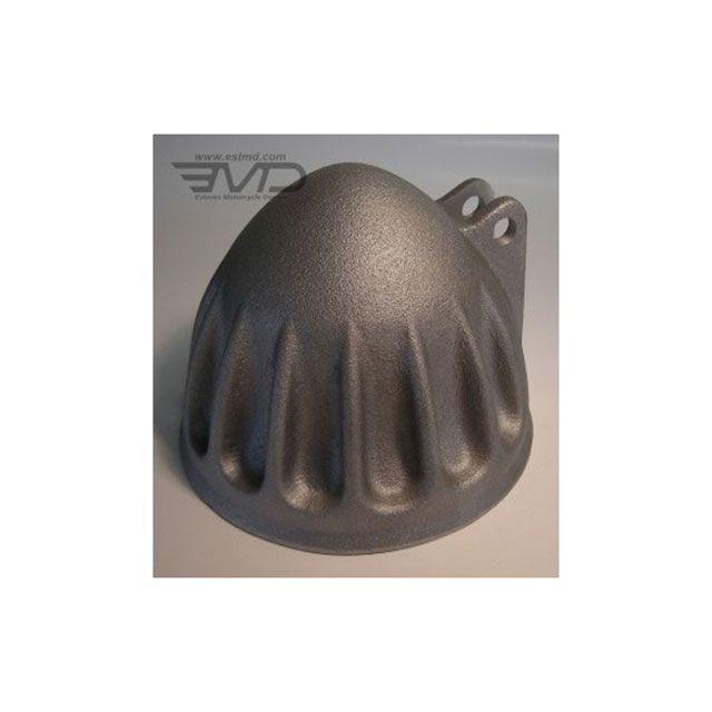 部品屋K&W スポーツスター EMD製 OEM 5-3/4インチ用 VituminC ヘッドライトカバー（ロウ） K&W