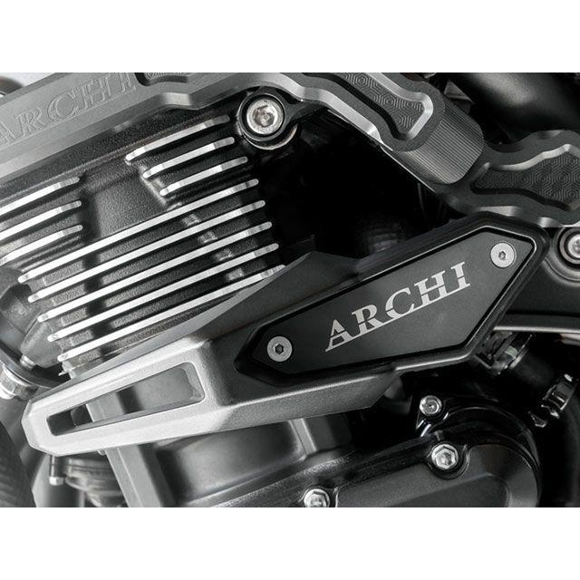 Kawasaki純正フレームスライダー（アーキプレート付属） z900rs用 ARCHI アーキ Z900RS/CAFE 純正スライダー用プレート ver.ARCHI カラー