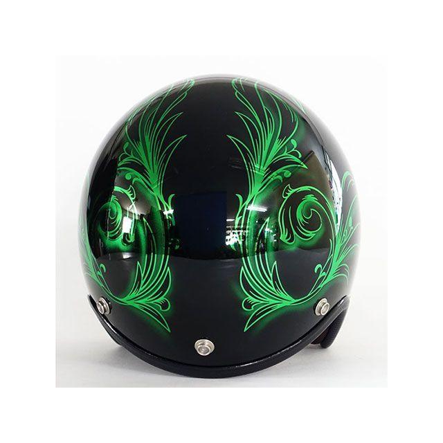 72 Jam Jet Helmet ジェットヘルメット 本体 72JAM JET HELMET 72ジャムジェット 【逸品もの】3-995 ブラックリーフ