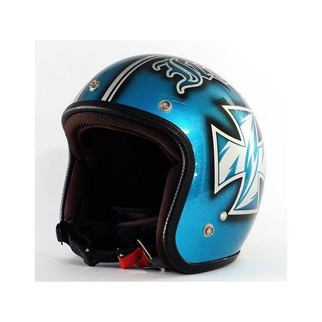 72JAM JET HELMET 72ジャムジェット 【逸品もの】3-933 アイアンクロス