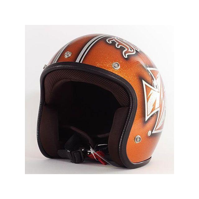 72JAM JET HELMET 72ジャムジェット 【逸品もの】3-936 アイアンクロス