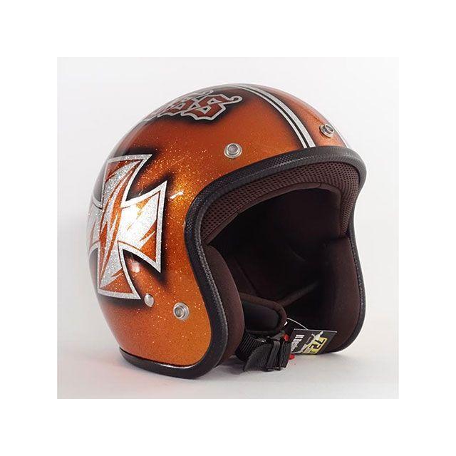 72JAM JET HELMET 72ジャムジェット 【逸品もの】3-936 アイアンクロス
