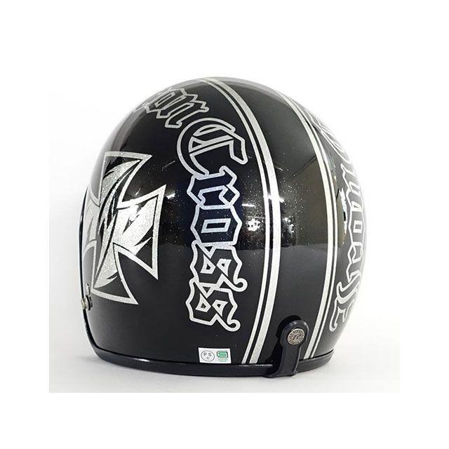 72JAM JET HELMET 72ジャムジェット 【逸品もの】3-937 アイアンクロス