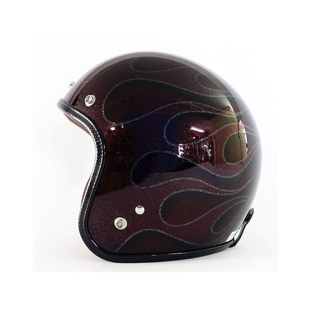 72 Jam ジェットヘルメット マットバーガンディ 72JAM JET HELMET 72ジャムジェット 【逸品もの】3-918 ディープレッド