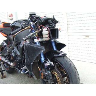 才谷屋ファクトリー YZF-R6 サブラジエーターカバー 仕様 白ゲル