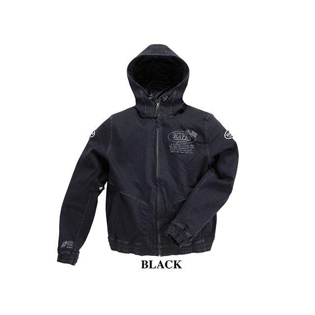 ベイツ 2024春夏モデル SA-D2416P ストレッチデニムパーカー（ブラック） サイズ L BATES BATES（ベイツ） 2024春夏モデル SA-D2416P ストレッチデニムパーカー