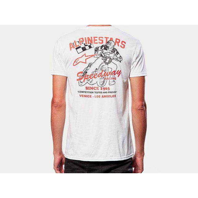 正規品／アルパインスターズ スピードウェイ Tシャツ（ホワイト） サイズ：M Alpinestars バイク｜camp｜05