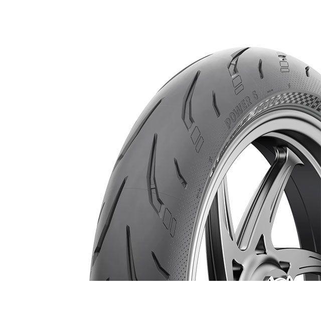 ミシュラン（MICHELIN） 汎用 POWER6 200/55ZR17 M/C（78W） TL リア