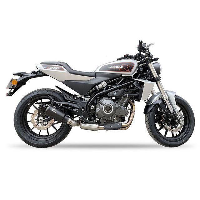 アイエックスレース X350 HARLEY DAVIDSON X350 スリップオンマフラー MK2B コニカルショート IXRACEの画像