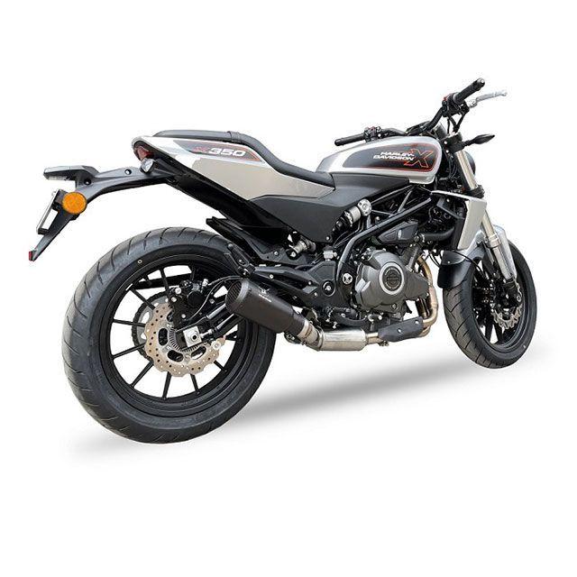 アイエックスレース X350 HARLEY DAVIDSON X350 スリップオンマフラー MK2B コニカルショート IXRACEの画像