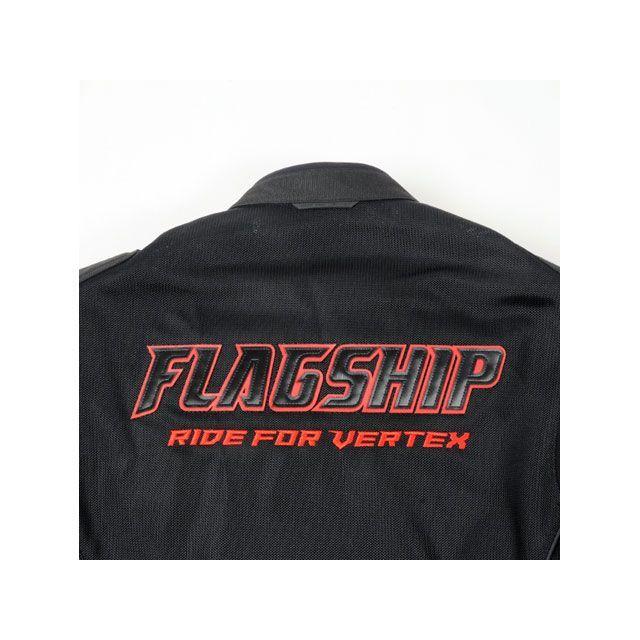 フラッグシップ 2024春夏モデル FJ-S214 イクシードメッシュジャケット（レッド） サイズ 3L FLAGSHIP_6