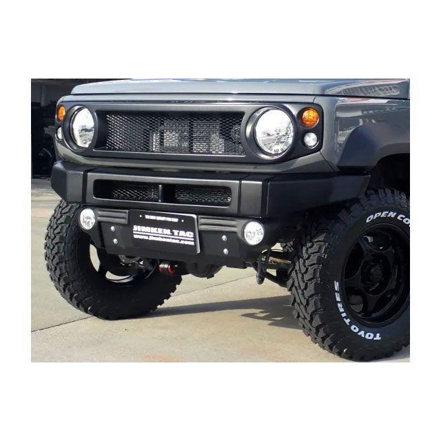 ジムケンタック JIMKENフロントバンパーJB74用FRP製黒ゲルコート