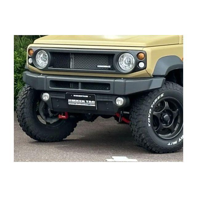 ジムケンタック JIMKENフロントバンパーJB74用FRP製黒ゲルコート