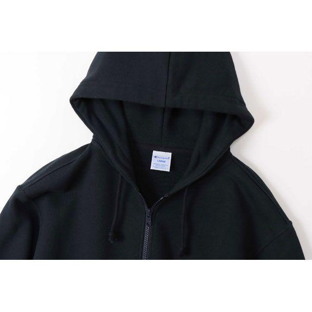 Champion チャンピオン C3-Y137 ZIP HOODED SWEAT（ネイビー） サイズ