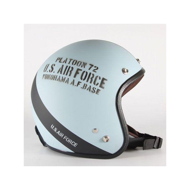 72JAM JET HELMET 72ジャムジェット AF-04 U.S.A.F（ブルーグレー