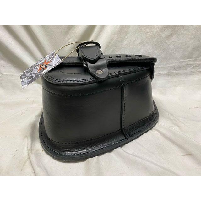 部品屋K&W Lucky Custom Leather製 サドルバッグ タイプ1（ブラック