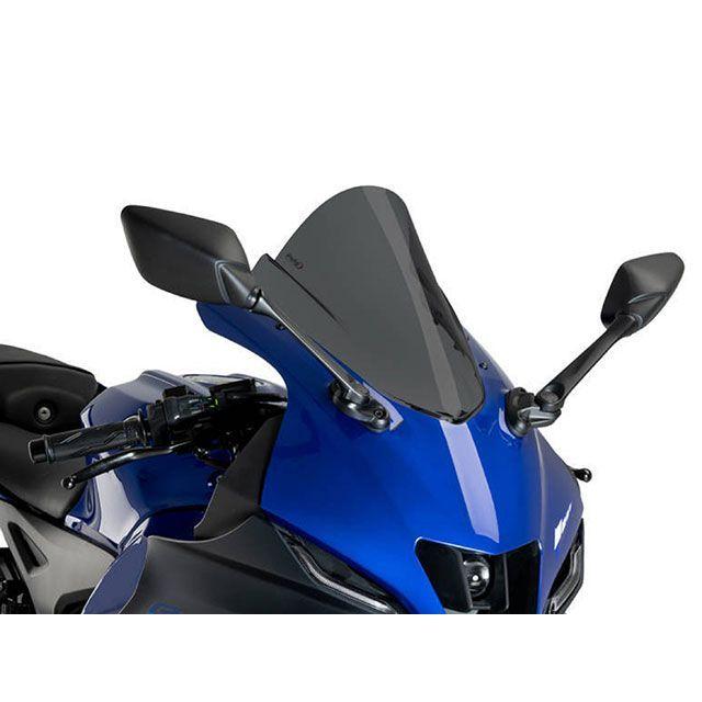 Puig（プーチ） YZF-R125 レーシングスクリーン Z-Racing（ダーク
