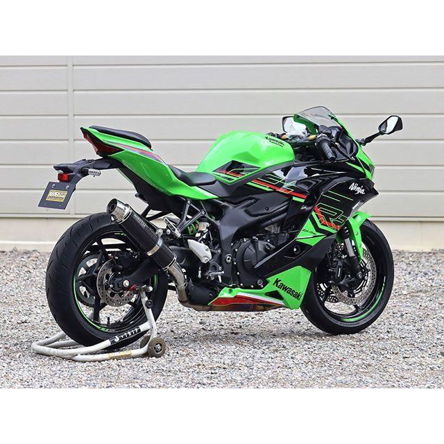 正規品／ダブルアールズ ニンジャ ZX-4R SE ニンジャ ZX-4RR KRT エディション JMCA スリップオン ラウンド・カーボンサイレン…｜camp｜06