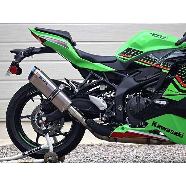 正規品／ダブルアールズ ニンジャZX-25R ZX-25R SE JMCA スリップオン SS-OVAL ソリッドチタン WR’S バイク｜camp｜05