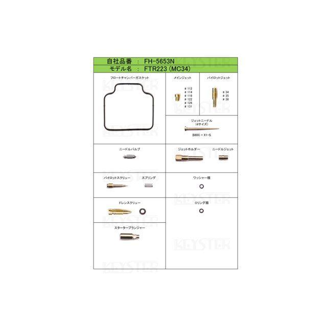 KEYSTER（キースター） FTR223 燃調キット FTR223（MC34）用