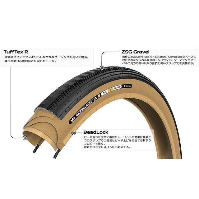 パナレーサー（自転車） F745-GKSS-R-SX2 GRAVELKING SS R 700×45C TLR 
