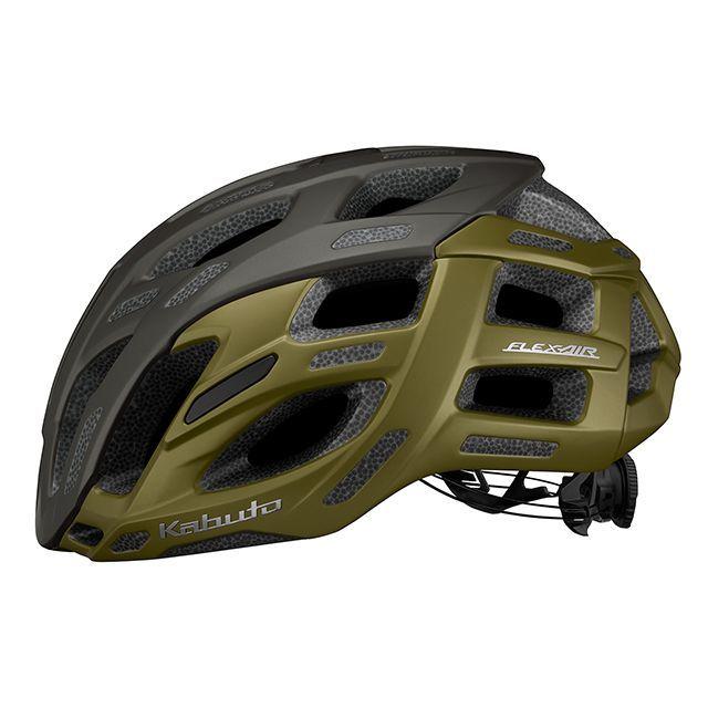 オージーケーカブト（自転車） ヘルメット FLEX-AIR（マットゴールド） サイズ L／XL（59-61cm） OGK KABUTO OGK Kabuto（オージーケーカブト） オージーケーカブト（自転車