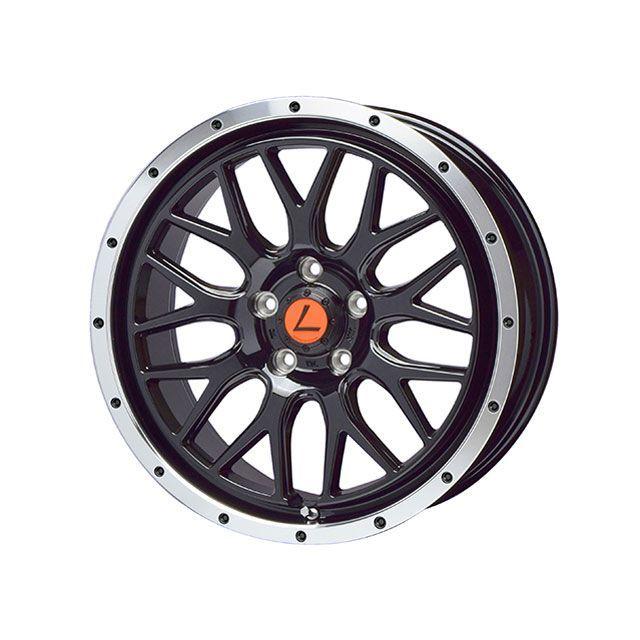 トライアルファ レオウィング エムクロス 18×7.5J 4本セット（ブラック